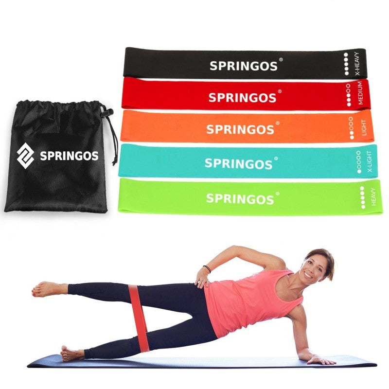 Weerstand Band Set | Weerstandselastieken | Weerstands Set | Fitness Elastiek | Multicolor