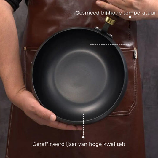 Anti-aanbak Dikke Ijzersmeed Kookpot