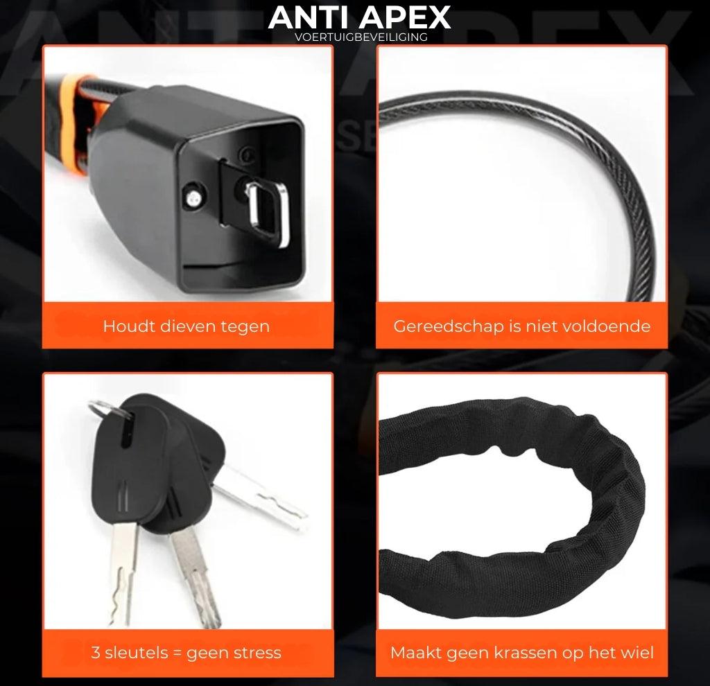 APEX™ Opritbeschermer Stuurslot