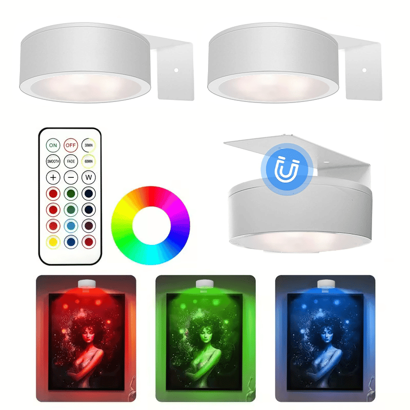 🖼️💡Magnetische schilderijlamp met 13 verlichtingsstanden