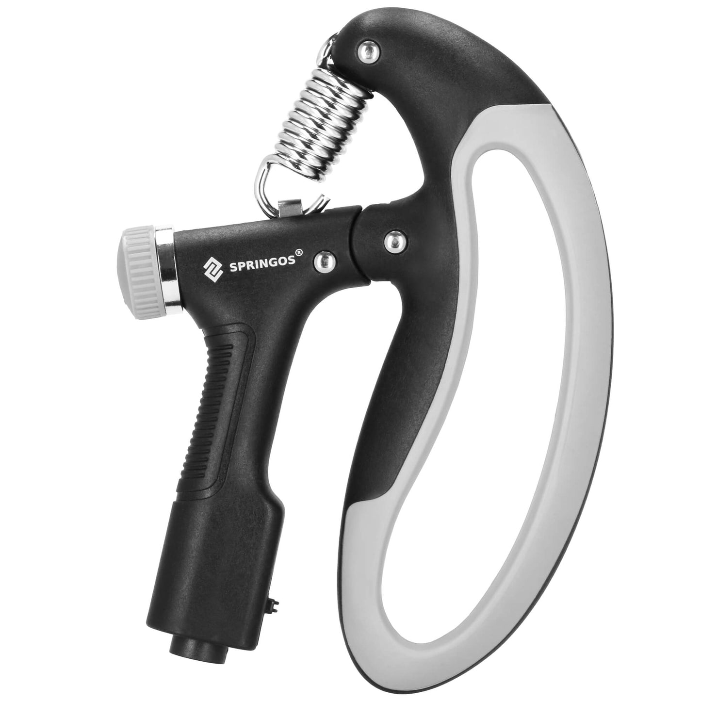 Handtrainer | Handknijper | Zwart/Grijs | 10-100 Kg