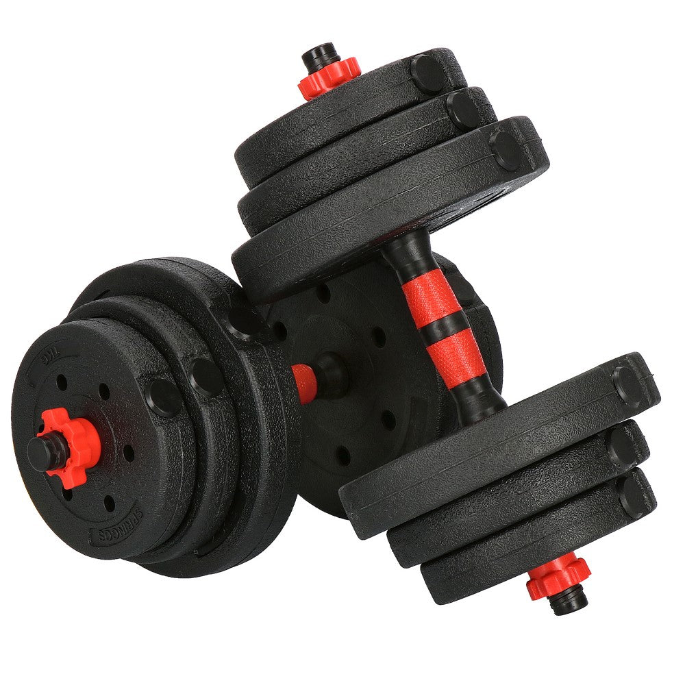 Dumbbell Set | 20 kg | Zwart/Rood