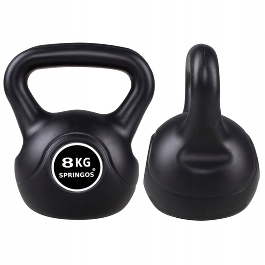 Kettlebell | Zwart | 8 kg