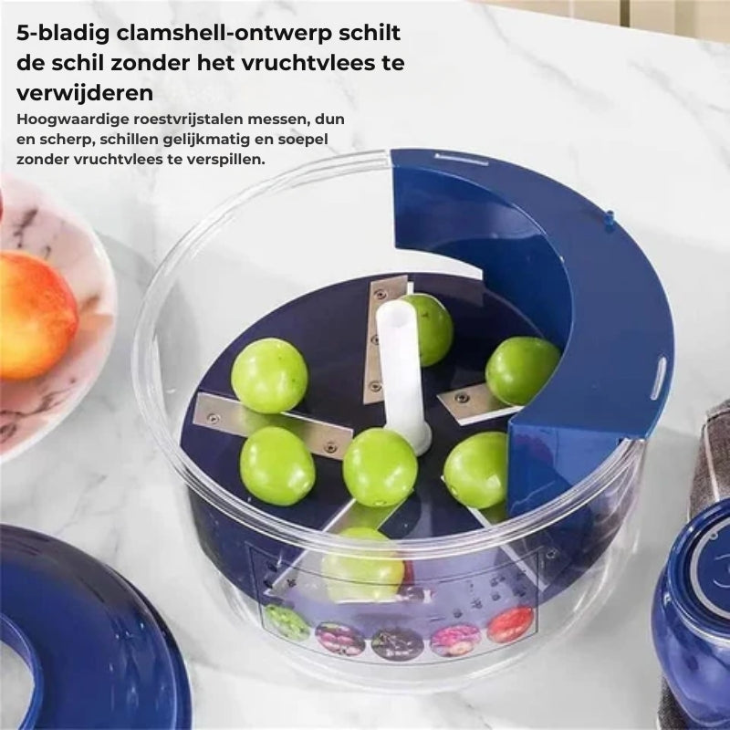 SwiftPeel – Automatische multifunctionele fruit- en groentepeller