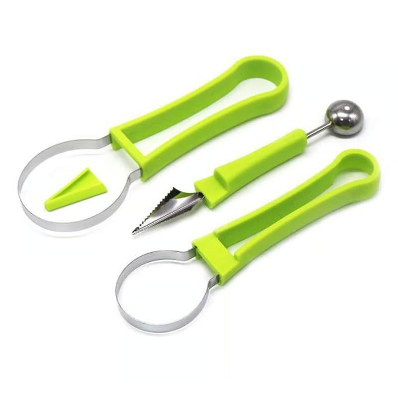 Meloen Snij- & Schep Set - 4-in-1
