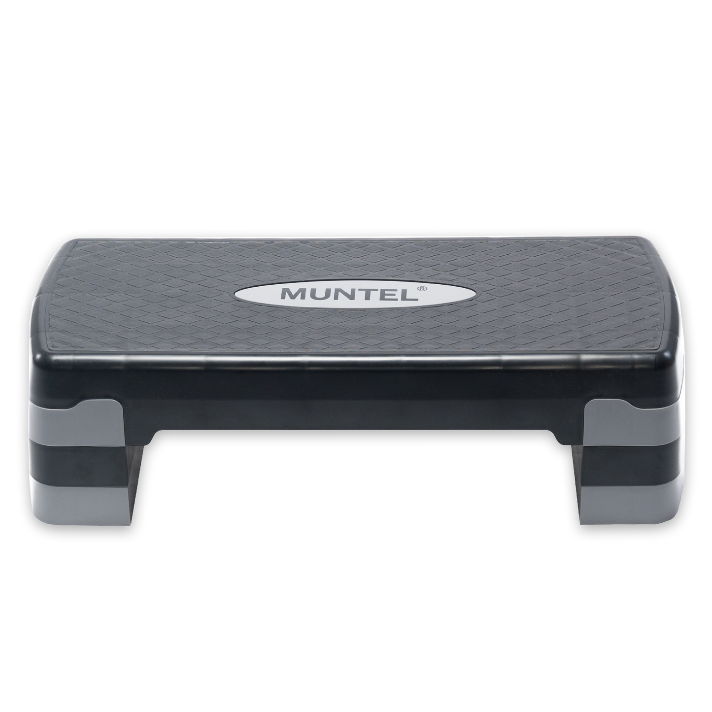 Aerobic Step - Fitness Step - Verstelbaar - Antislip - Grijs-zwart