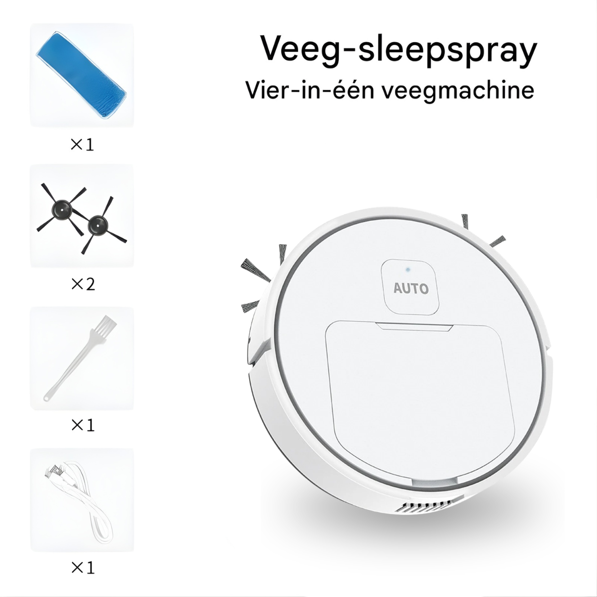 CleanBuddy™ Pro Robotstofzuiger