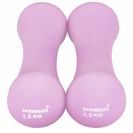 Dumbbell Set - 3 KG - Roze