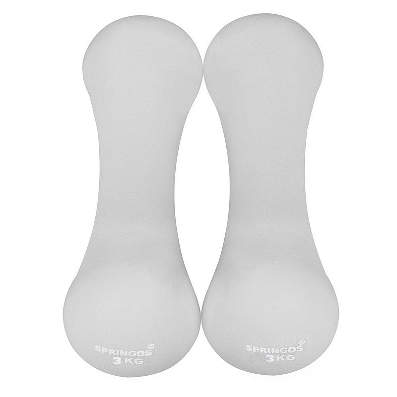 Dumbbell Set - 6 kg - Grijs