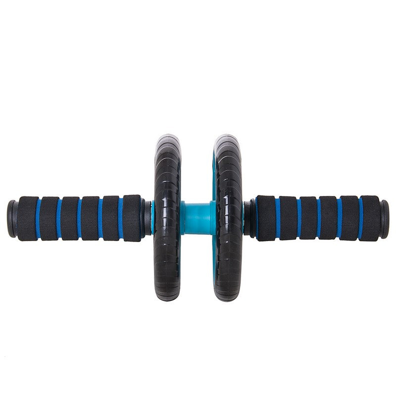 Buikspierwiel | Zwart/Blauw