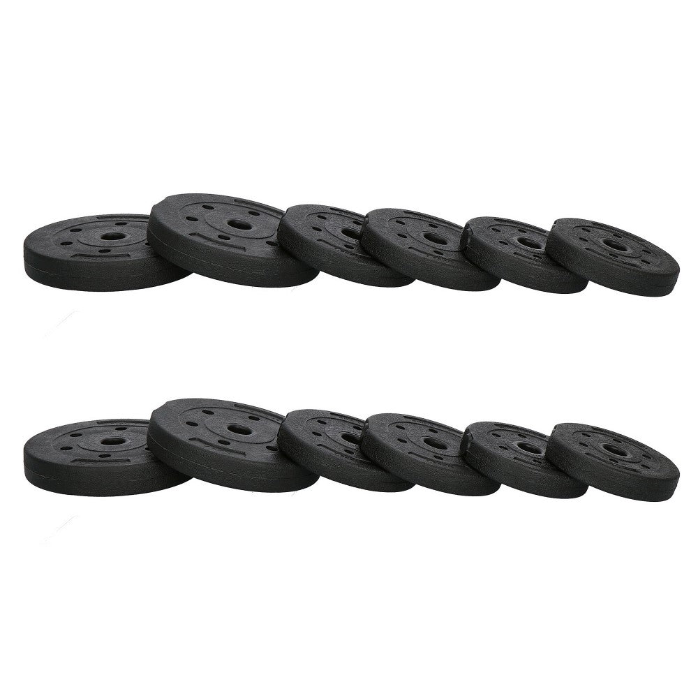 Dumbbell Set | 20 kg | Zwart/Rood