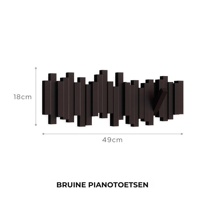 Creatieve Wandkapstok - Intrekbare Haken