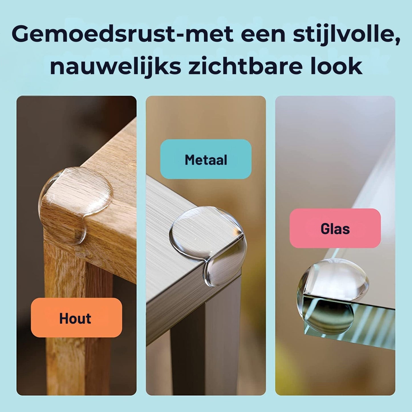 Safetycore™ - Transparante Hoekbeschermers (8st)