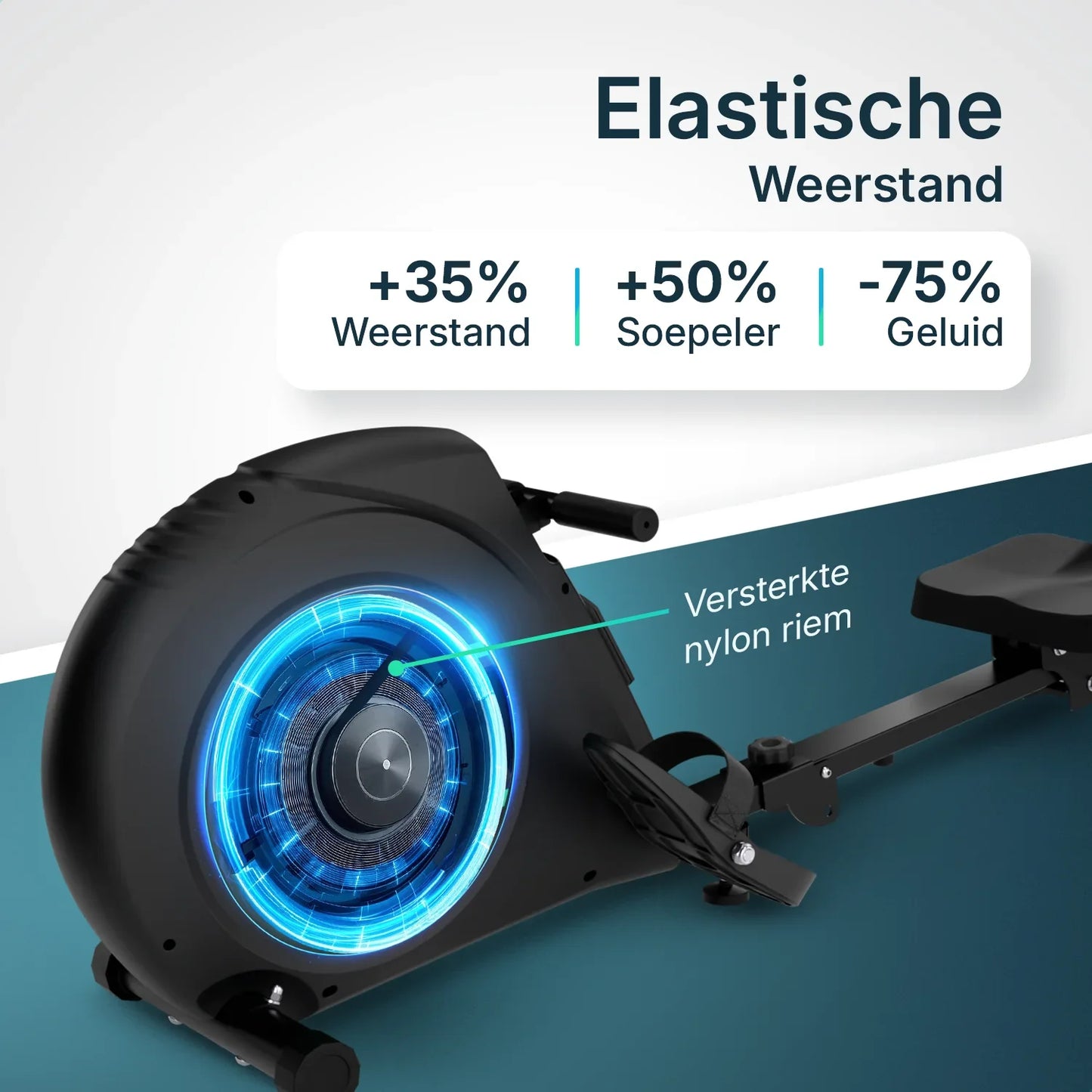 Roeitrainer - Elvora Lite - Elastische weerstand