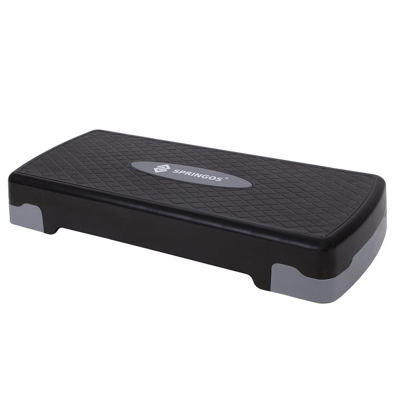 Aerobic Stepper | Verstelbaar | Zwart/Grijs/Rood