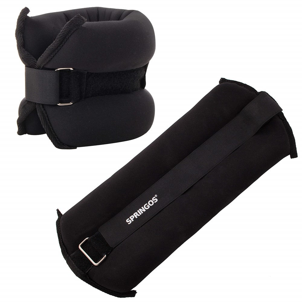 Pols- en enkelgewicht | 2 Stuks | 2.5 kg | Zwart