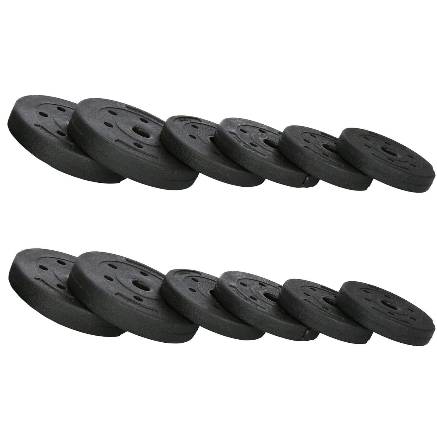 Dumbellset - 20 KG - Halter Verlengstuk - Verstelbaar - Complete Set - Thuis Sporten - Zwart