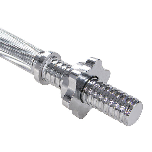 Korte Halterstang | Barbell | Chroomstaal | 36 cm | 1.66KG