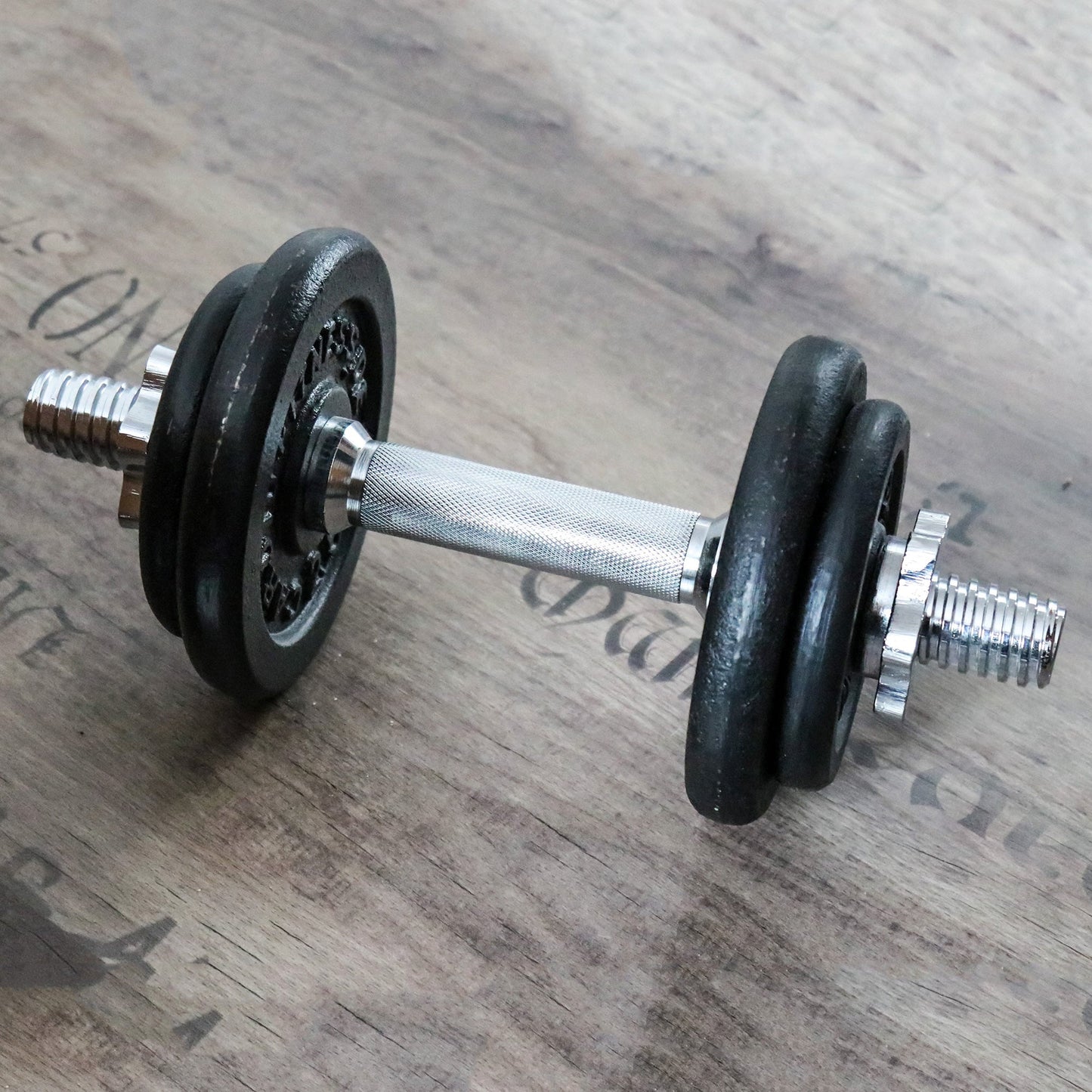 Korte Halterstang | Barbell | Chroomstaal | 36 cm | 1.66KG