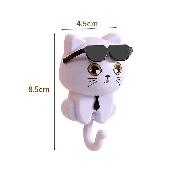 🕶️Cartoon Kat Sleutelhaak