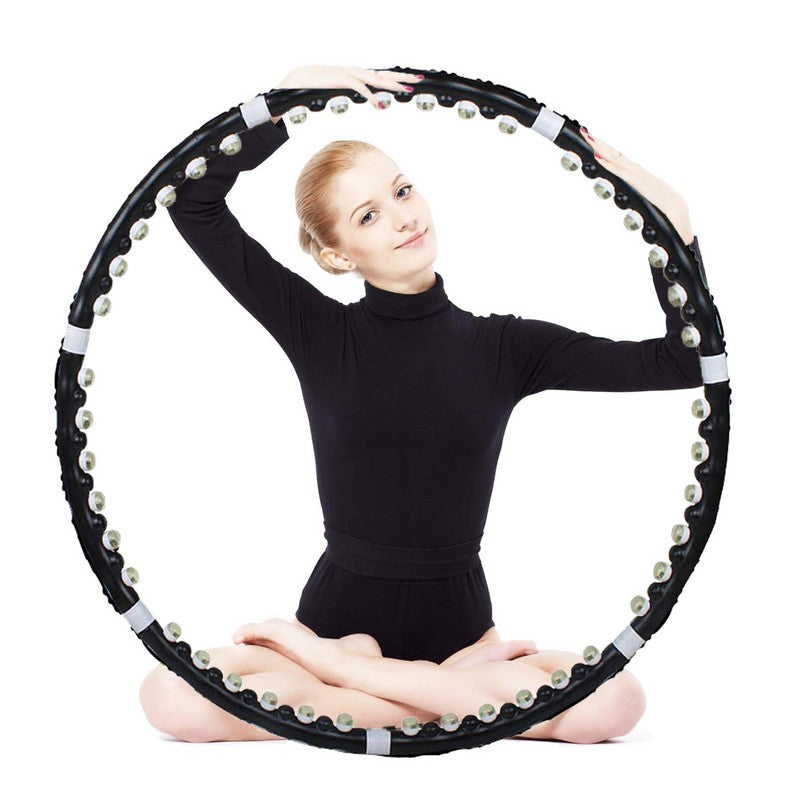 Fitness Hoelahoep | 85 cm | Zwart/Wit