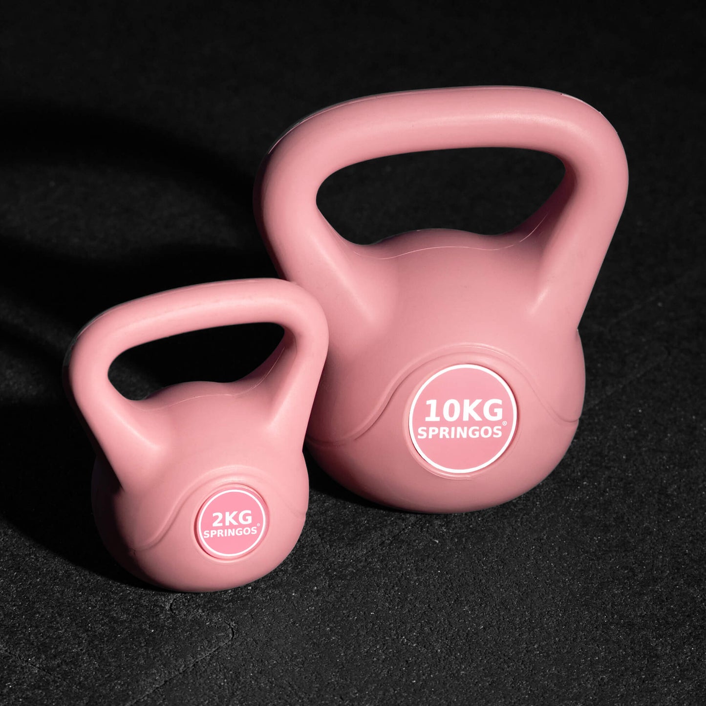 PVC Kettle Bell | Kettlebell | 2 kg | Roze