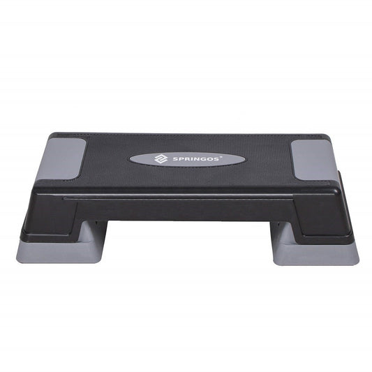 Aerobic Stepper | Verstelbaar | Zwart/Grijs