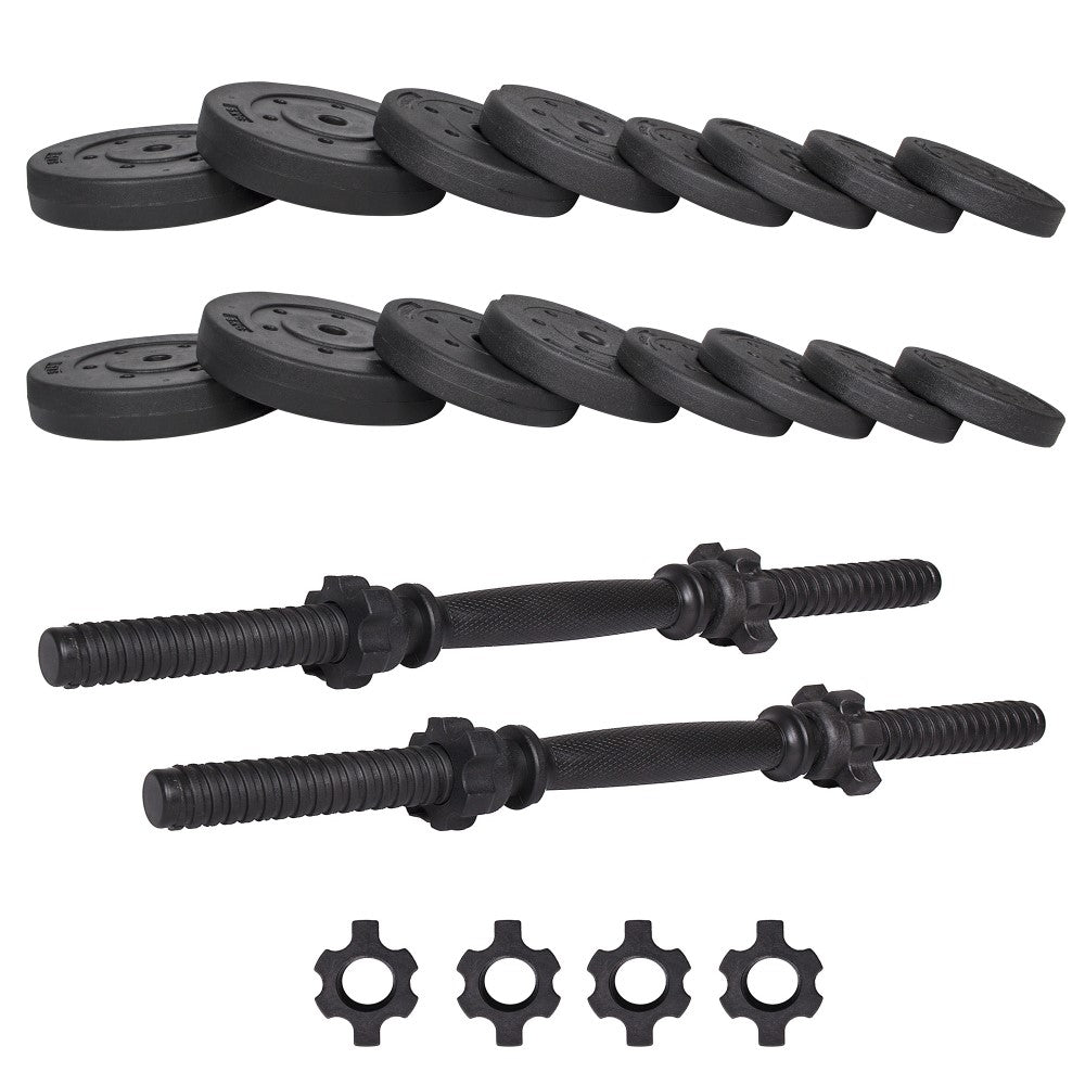 Dumbbell Set | 40 kg | Zwart