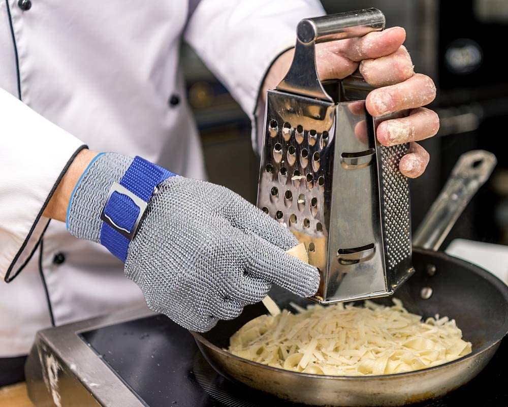 Metaalmesh Handschoenen van voedselveilig roestvrij staal