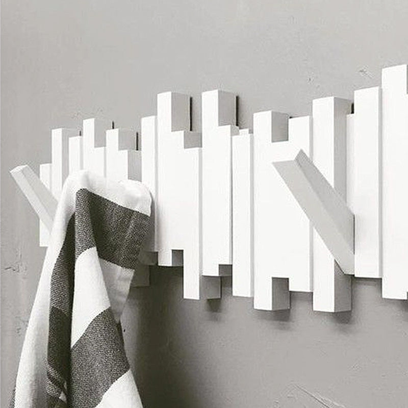 Creatieve Wandkapstok - Intrekbare Haken