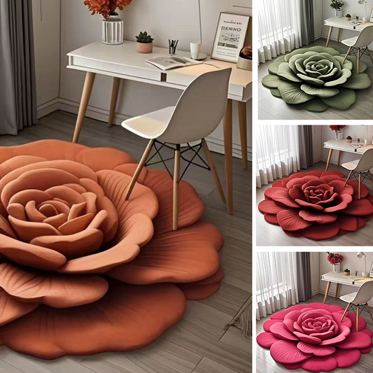Bloemen Pluche Vloermat