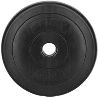 Halterschijven | 4 x 2.5 kg | Kunststof | Zwart