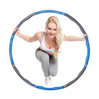 Fitness Hoelahoep | 100 cm | Blauw/Grijs