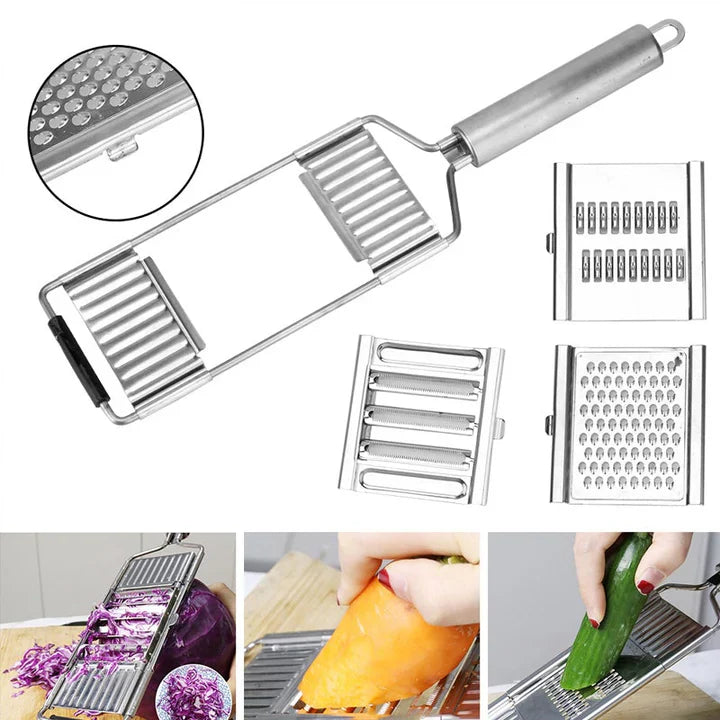Multifunctionele groentesnijder (+ 4 raspen)
