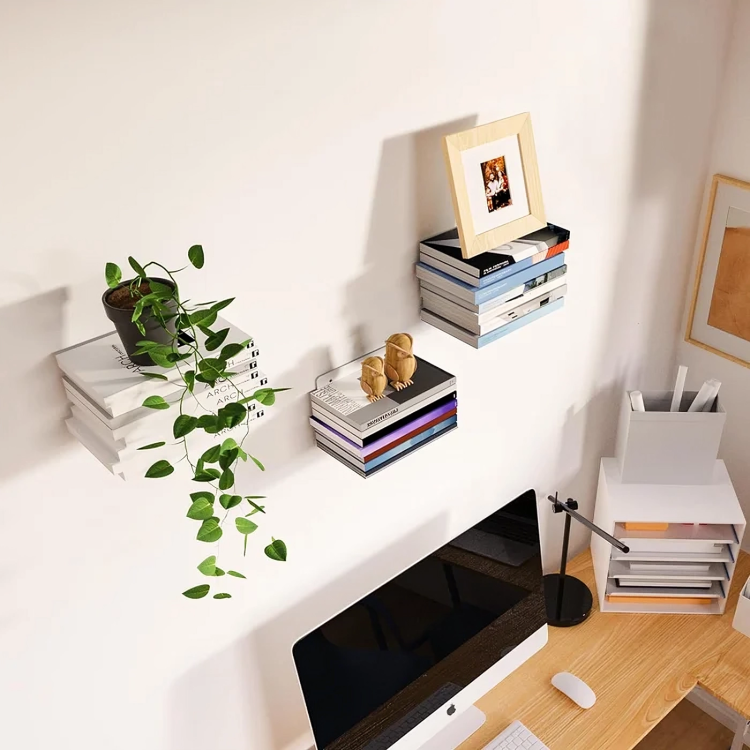 FloatyBooks™ | Onzichtbare zwevende boekenplanken