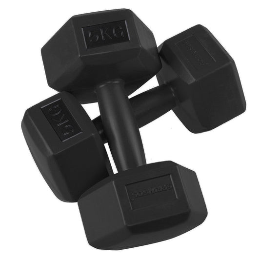 Dumbbell Set - 5 KG - Zwart - Oefengewichten