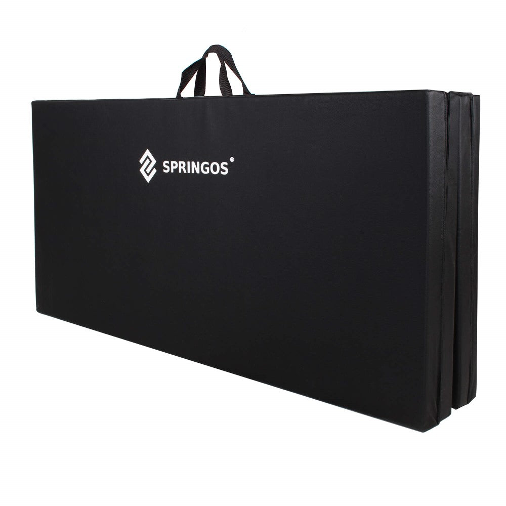 Fitnessmat | 4 Delig | 240 x 120 x 5.5 cm | Zwart