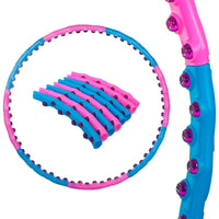 Fitness Hoelahoep | 100 cm | Blauw/Roze