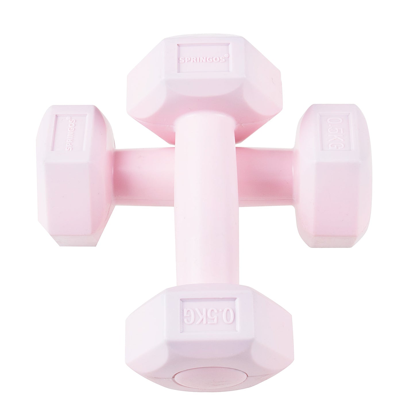 Dumbbell Set - 0.5 KG -  Roze - Oefengewichten