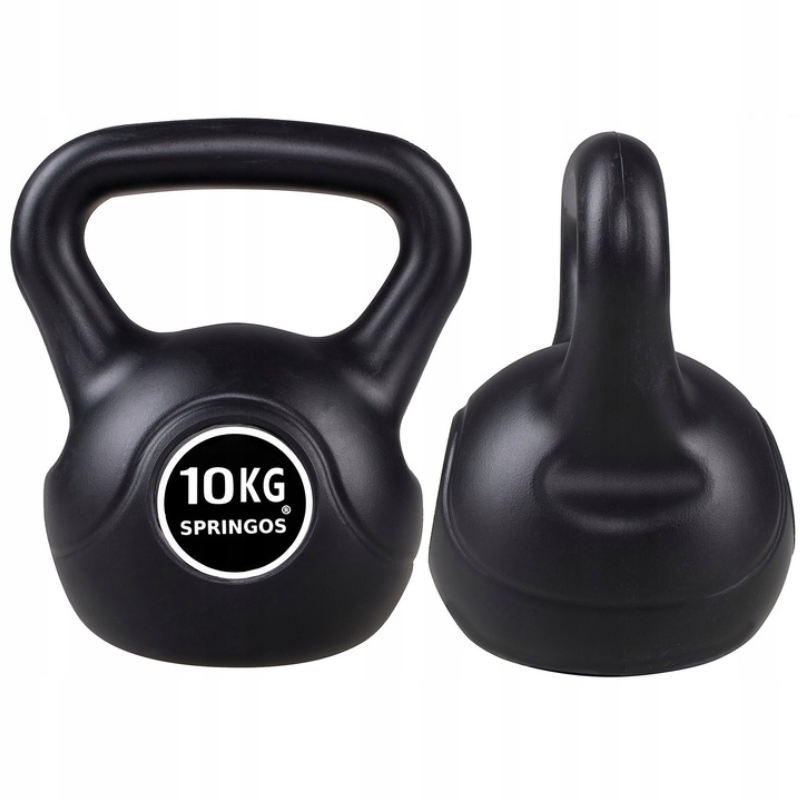 Kettlebell | Zwart | 10 kg