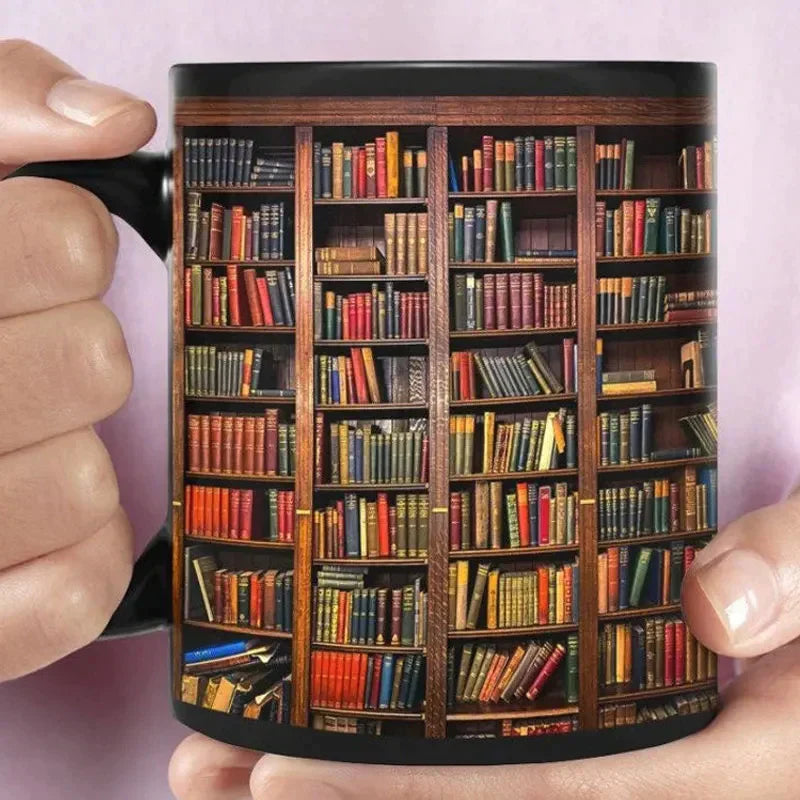 3D Koffiemok Boekenplank