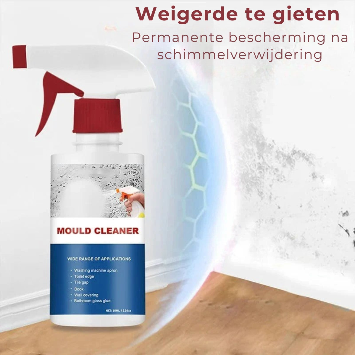 Schimmelverwijderende Schuimspray