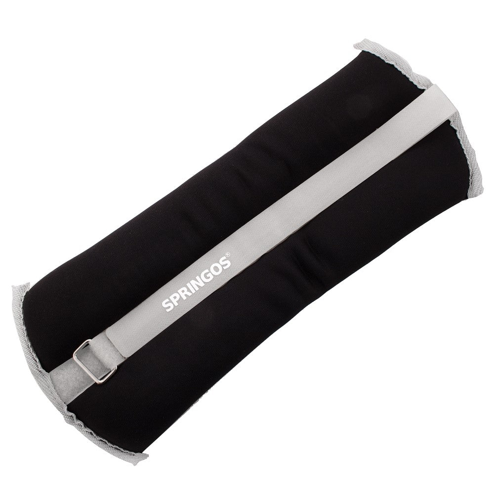 Pols- en enkelgewicht | 2 Stuks | 2 kg | Zwart