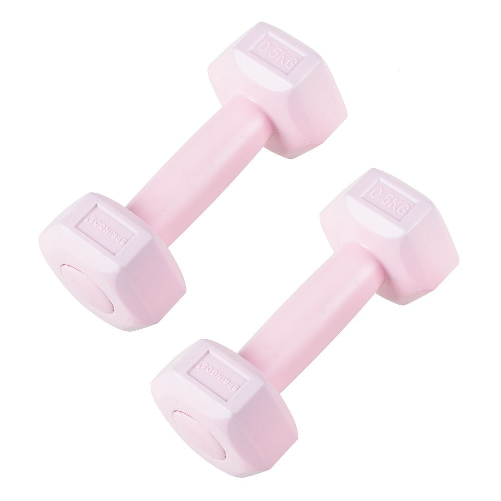 Dumbbell Set - 0.5 KG -  Roze - Oefengewichten