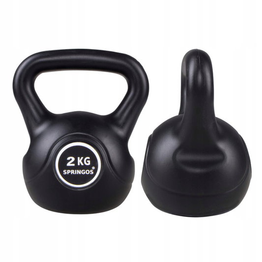 Kettlebell | Zwart | 2 kg