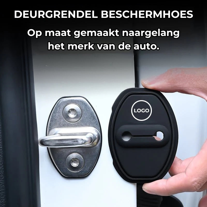Silicone Deurgrendel Beschermhoes (4st) - Op maat