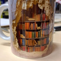 3D Koffiemok Boekenplank