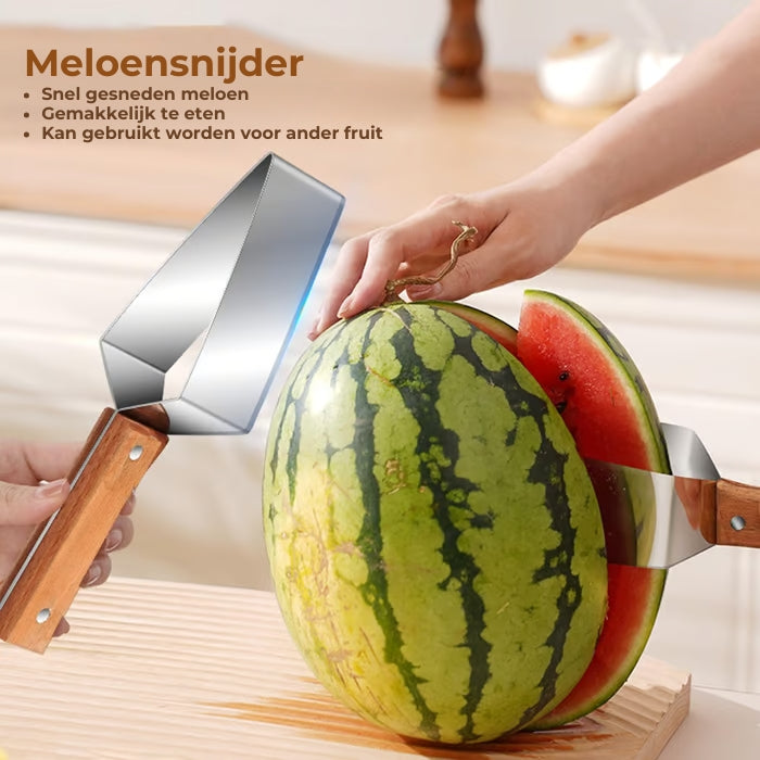 Meloen segmentsnijder