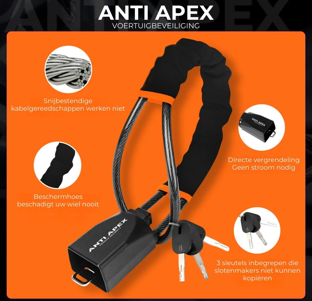 APEX™ Opritbeschermer Stuurslot
