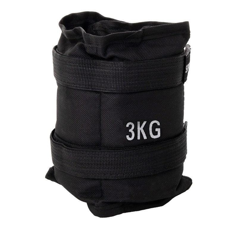 Pols- en enkelgewicht | 2 Stuks | 3 kg | Zwart